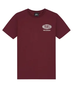 Jongens T-shirt bordeaux