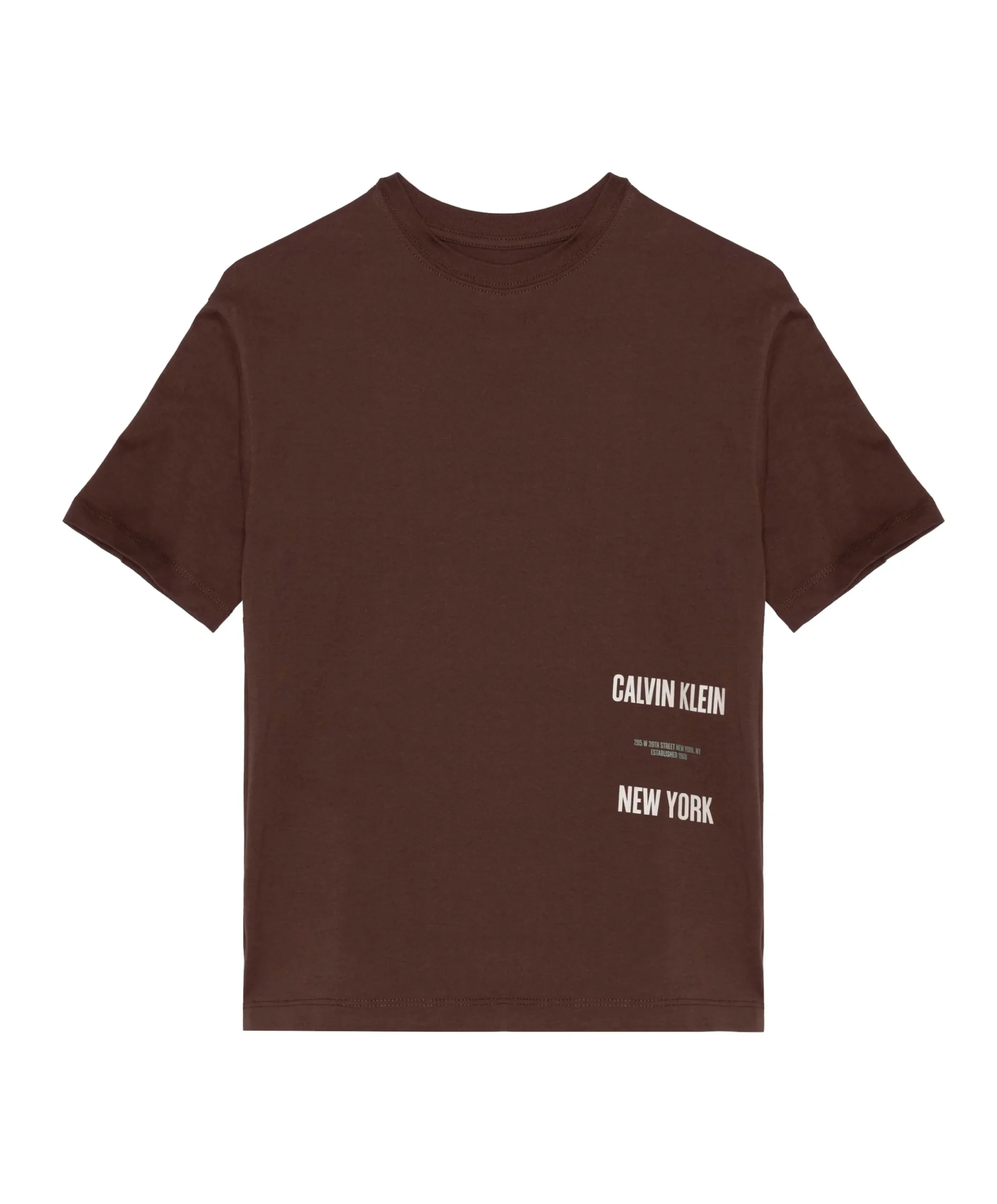 Jongens T-shirt bruin