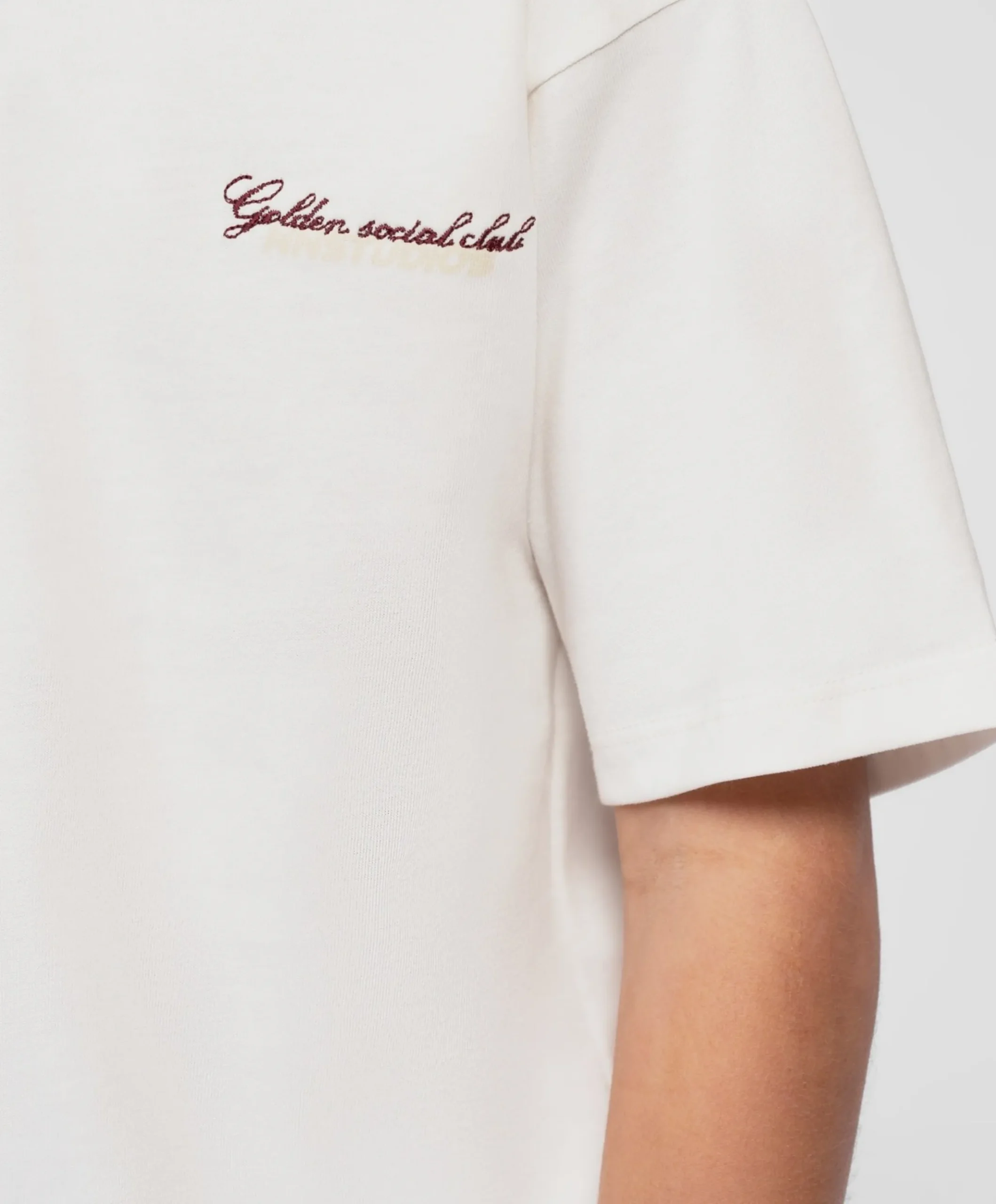 Jongens T-shirt ecru