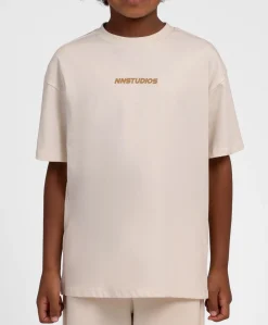 Jongens T-shirt ecru
