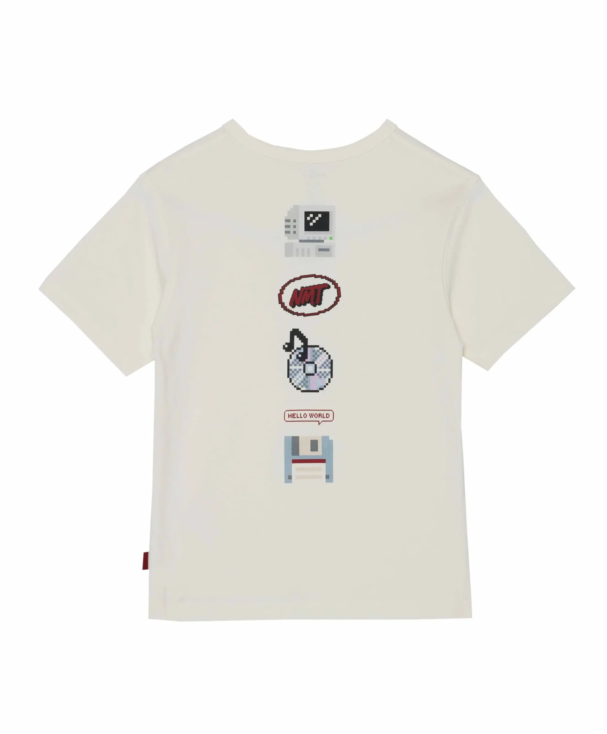 Jongens T-shirt ecru