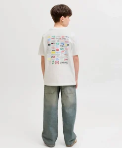 Jongens T-shirt ecru