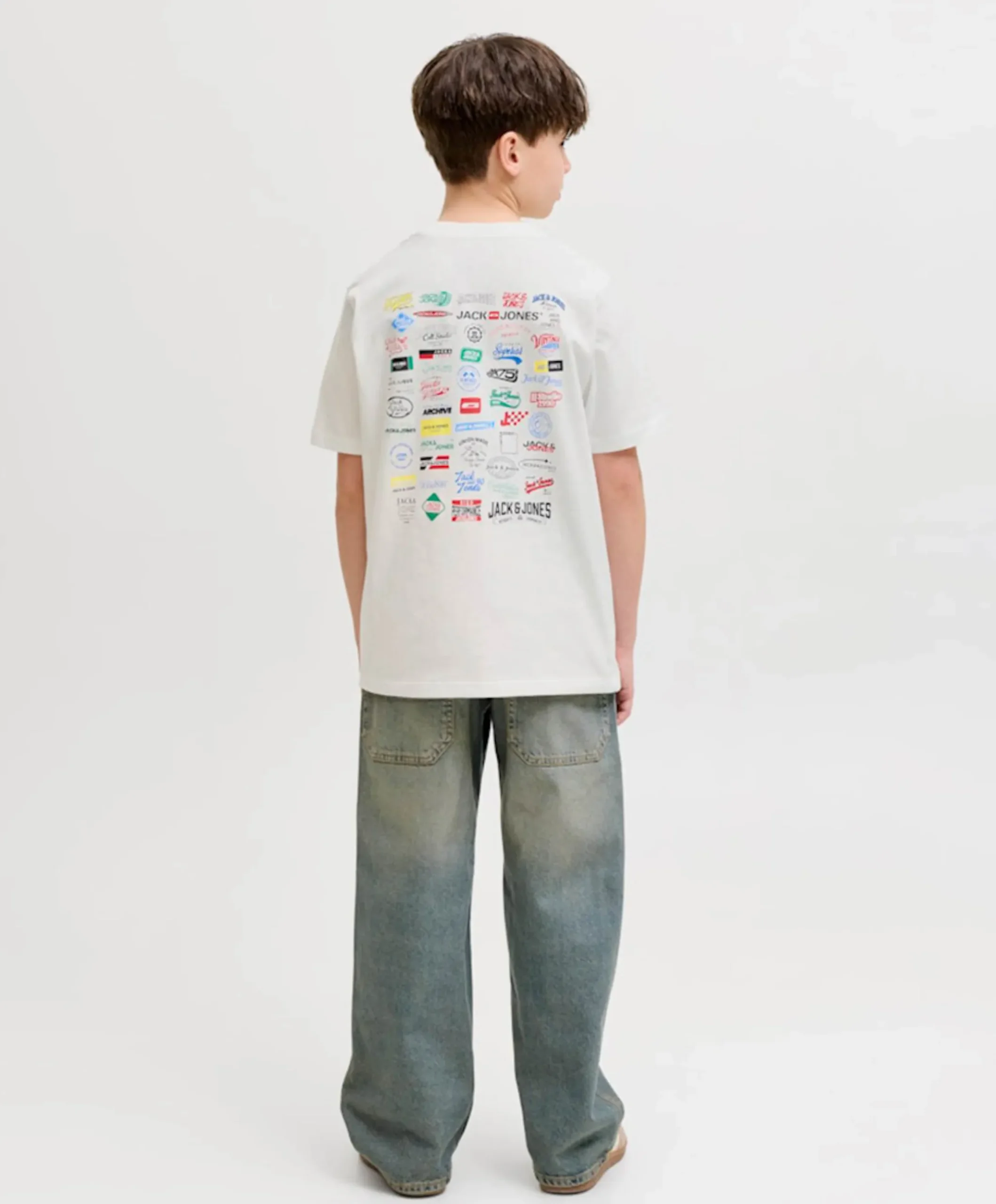 Jongens T-shirt ecru