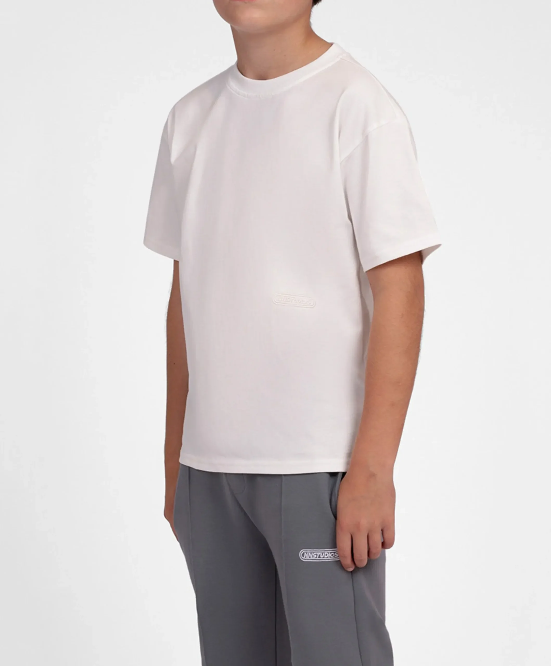 Jongens T-shirt ecru