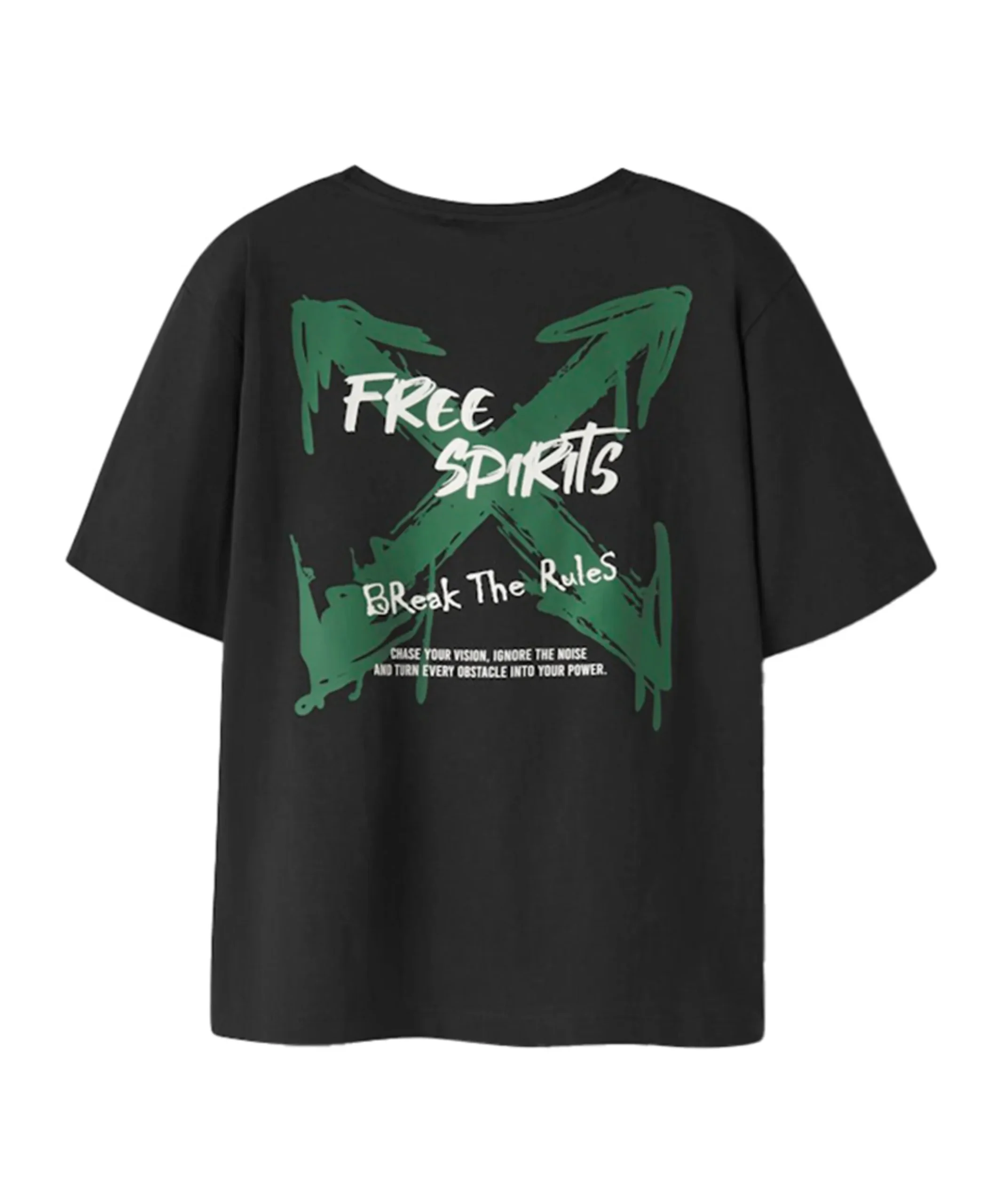 Jongens T-shirt zwart