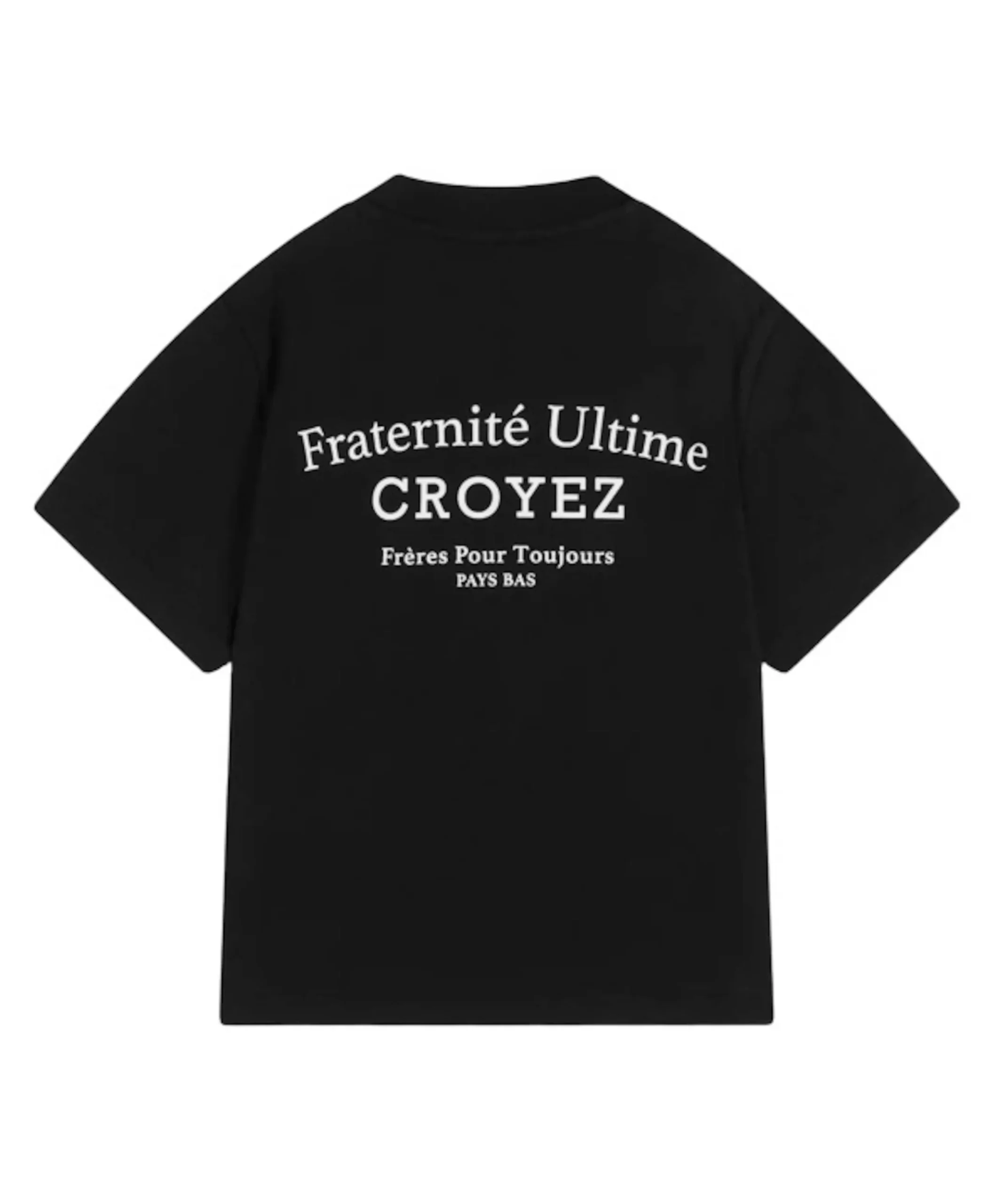 Jongens T-shirt zwart