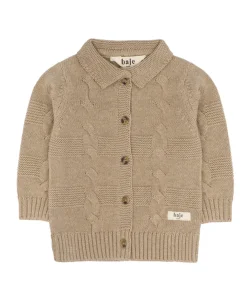 Jongens vest beige