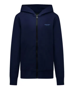 Jongens vest blauw