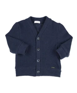 Jongens vest blauw