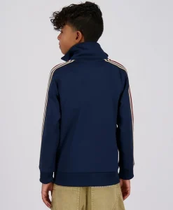 Jongens vest blauw