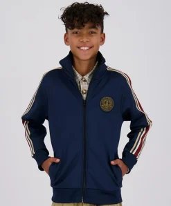 Jongens vest blauw