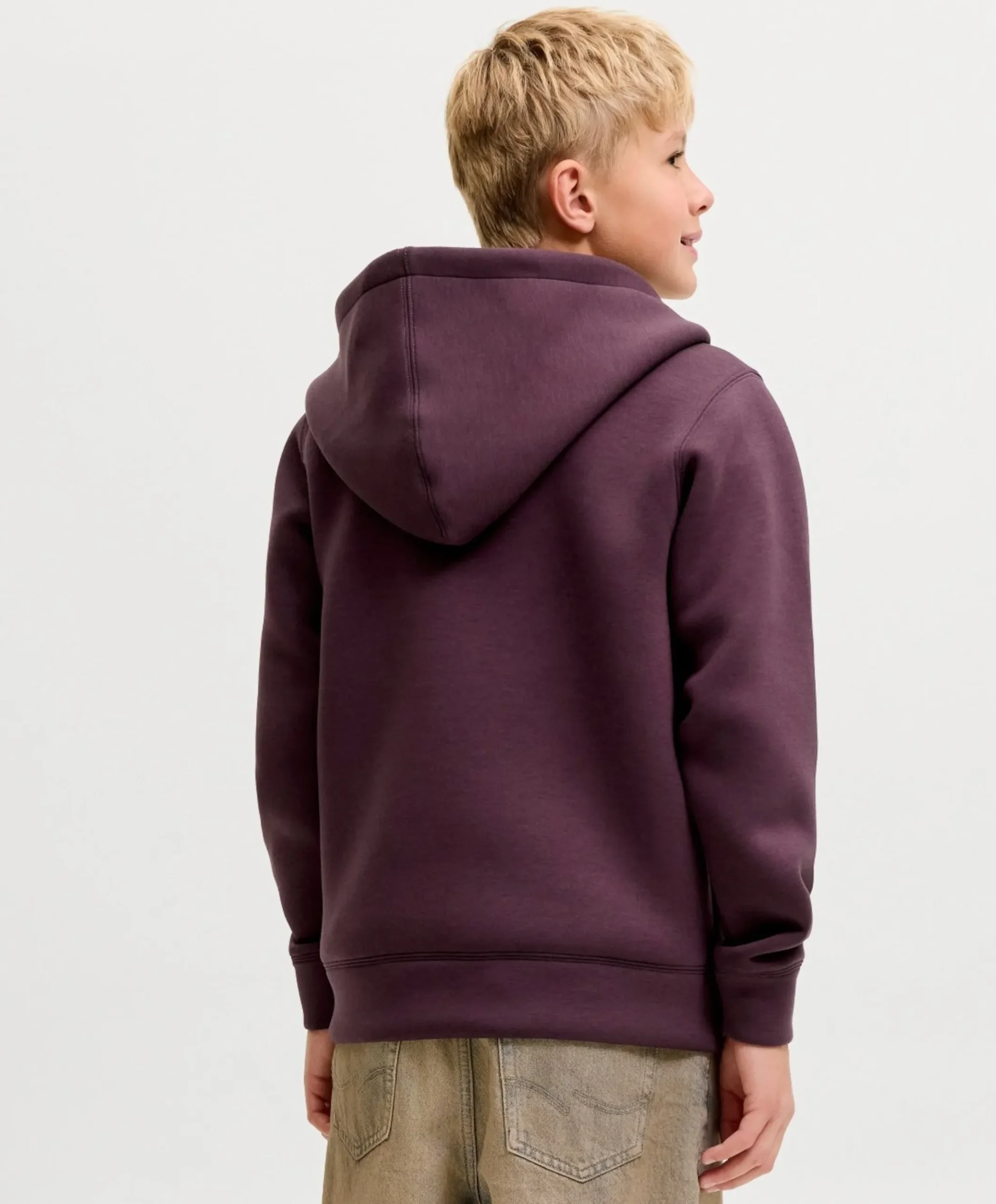 Jongens vest bruin