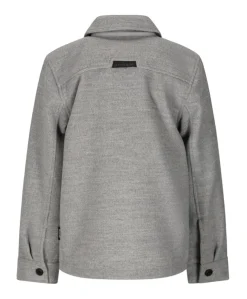 Jongens vest grijs