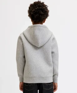 Jongens vest grijs