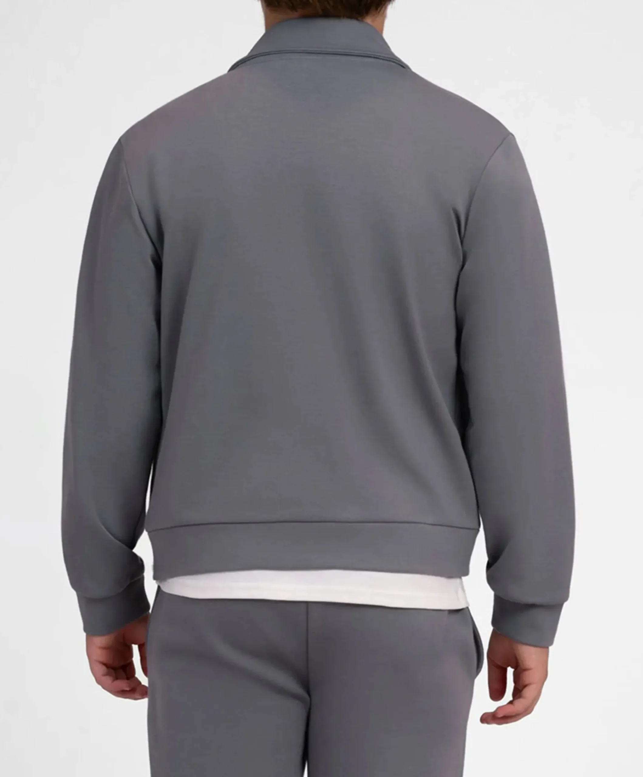 Jongens vest grijs