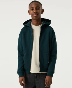 Jongens vest groen