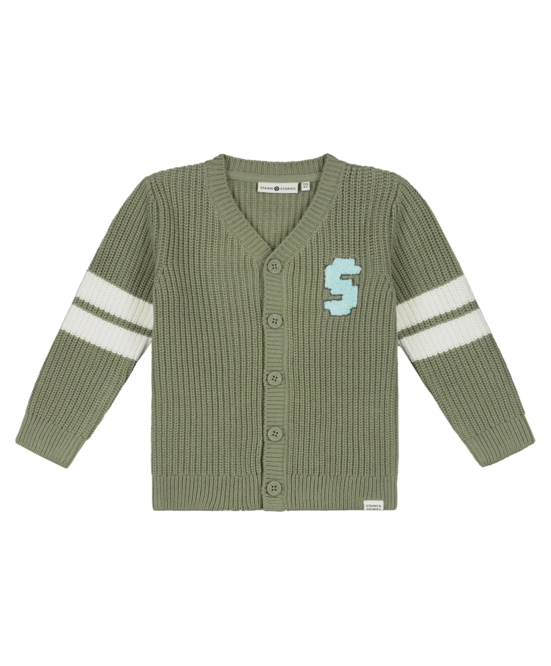 Jongens vest groen