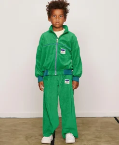 Jongens vest groen