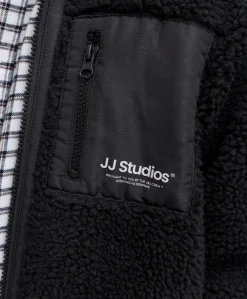 Jongens vest zwart
