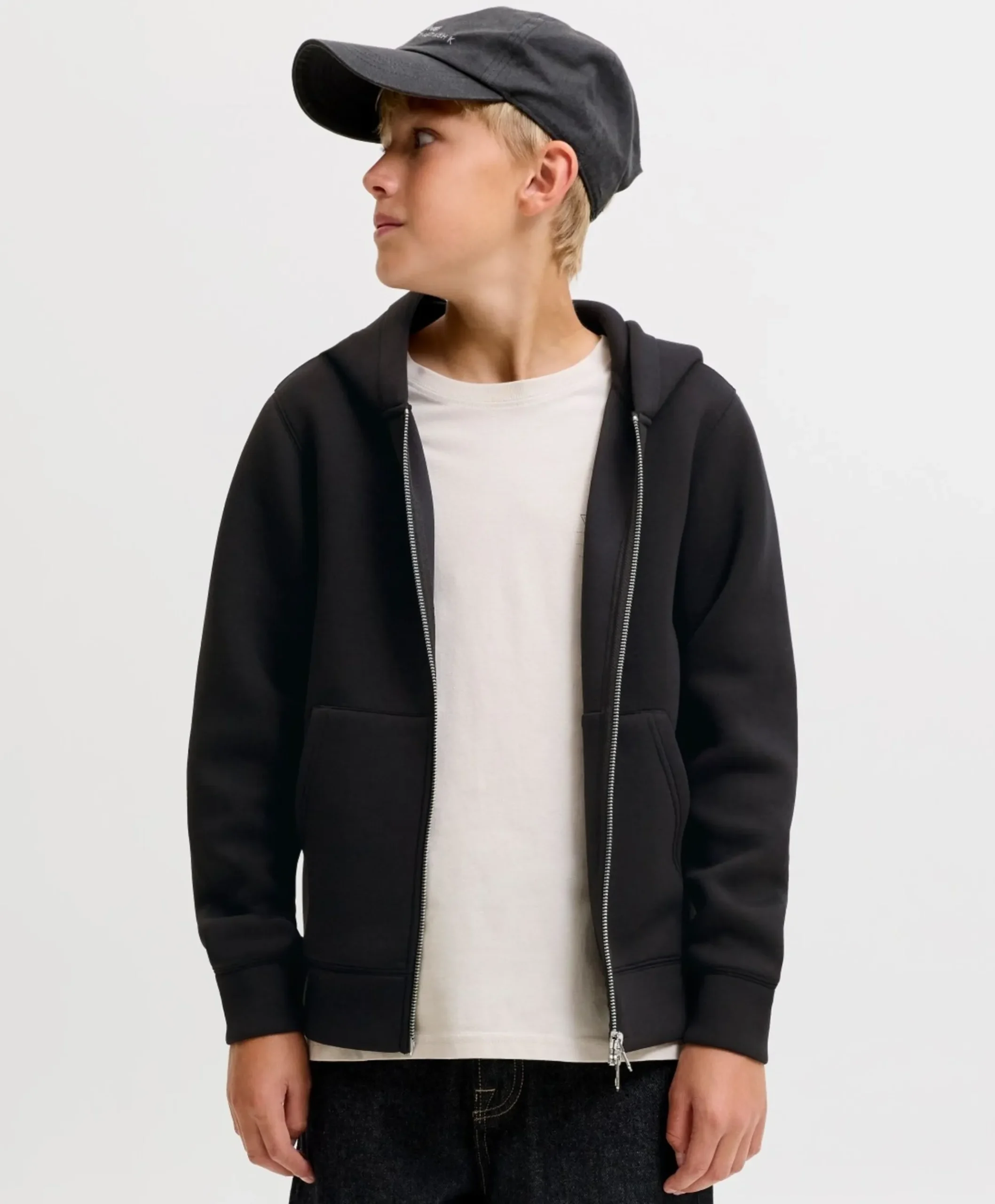 Jongens vest zwart