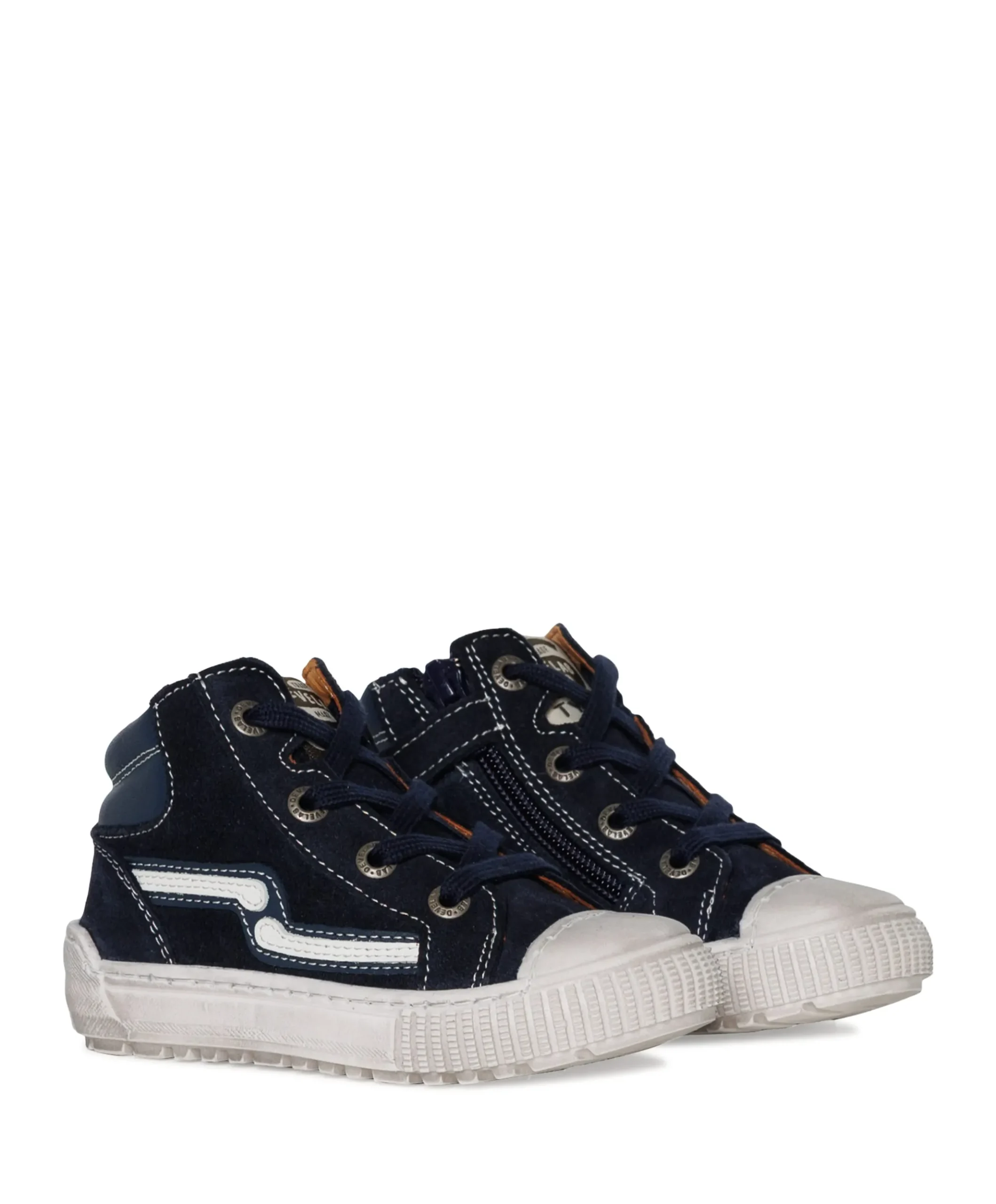 jongens veterschoenen blauw