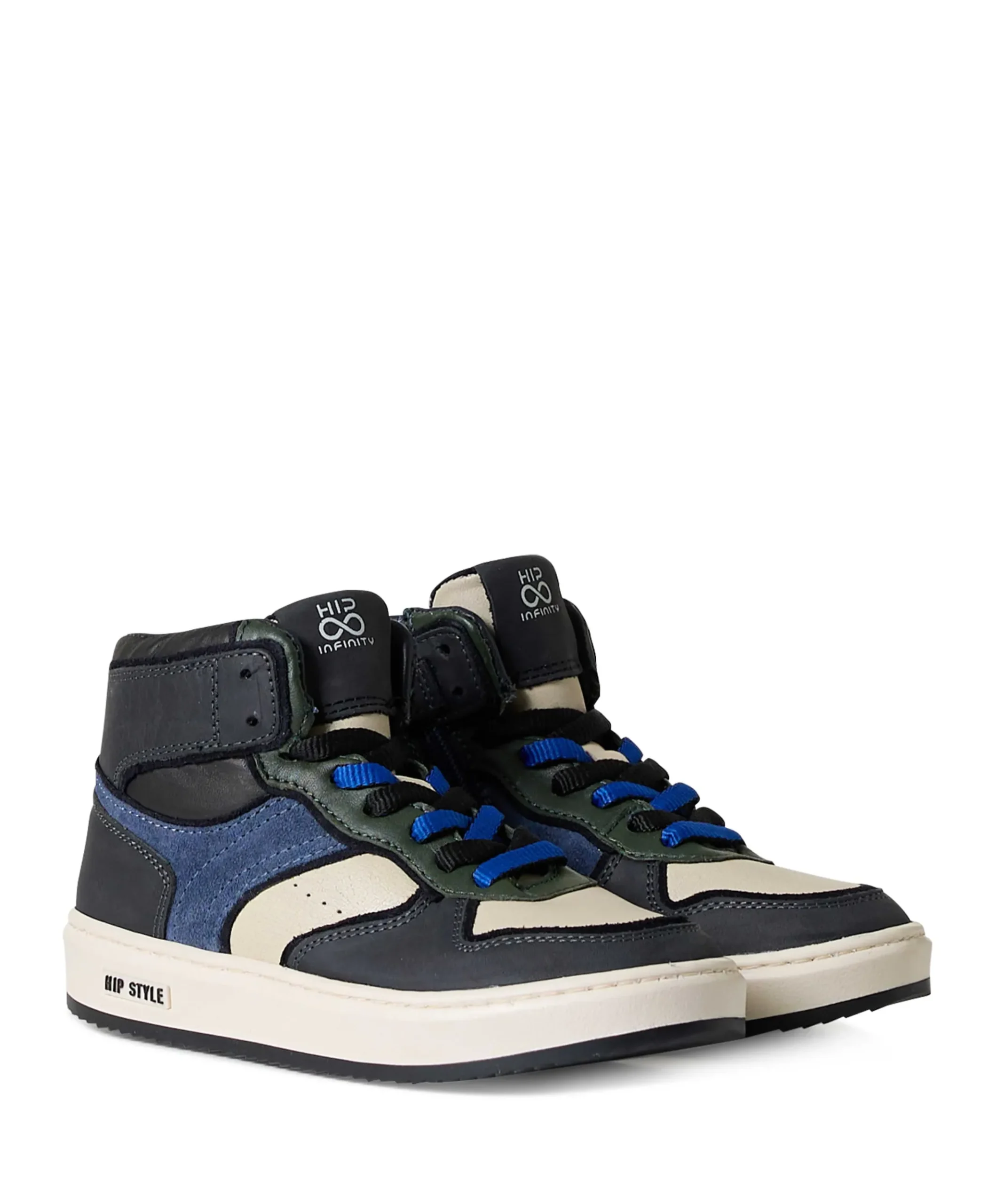 jongens veterschoenen blauw