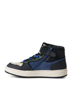 jongens veterschoenen blauw