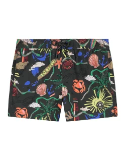 Jongens zwemshort groen
