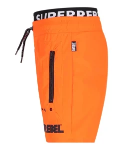 Jongens zwemshort oranje