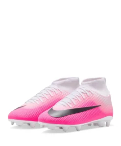 Jr Superfly 11 Club Fg/mg T jongens voetbalschoenen roze