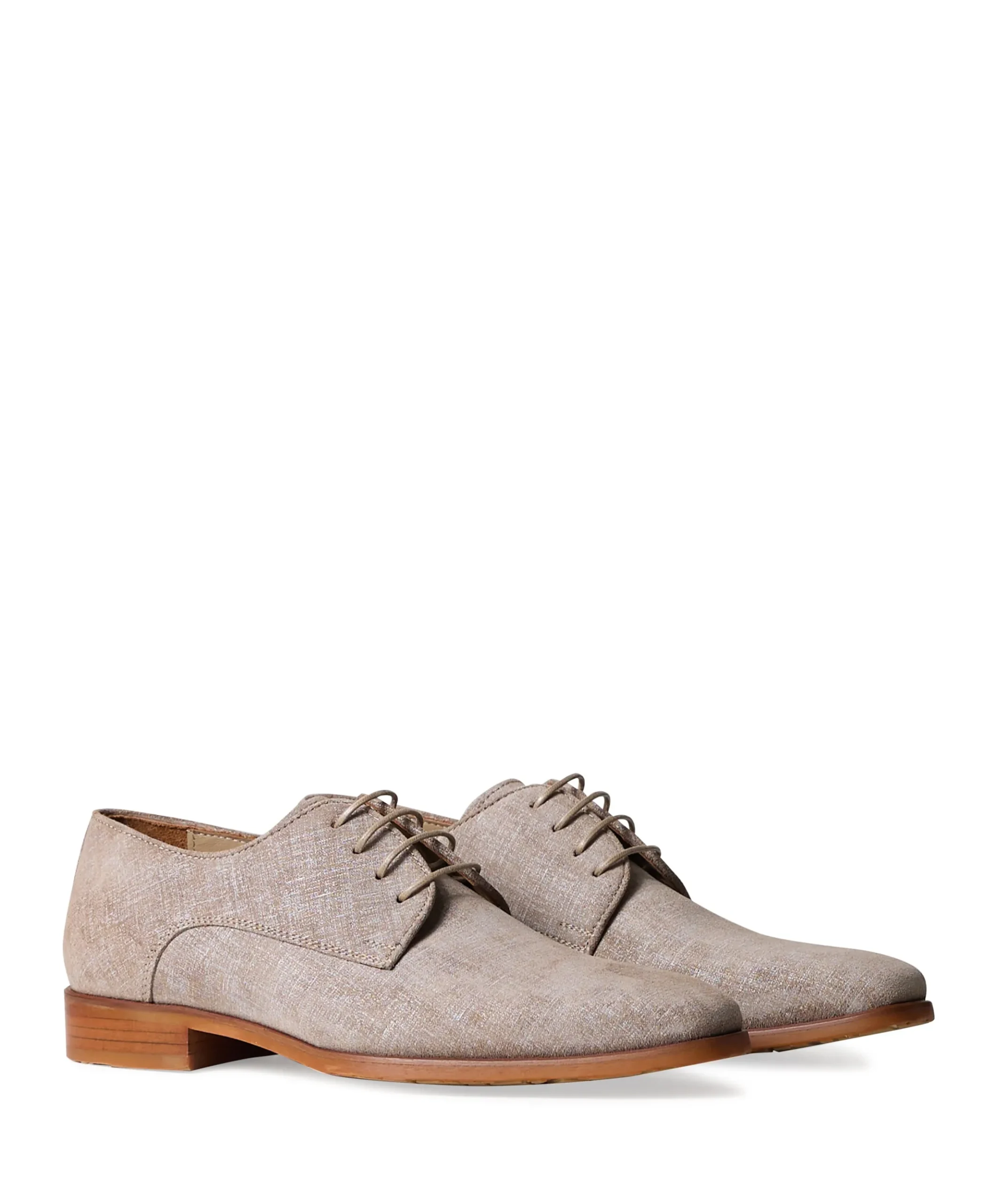 Julietta heren veterschoenen beige