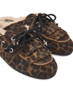 June Jutta dames clogs bruin