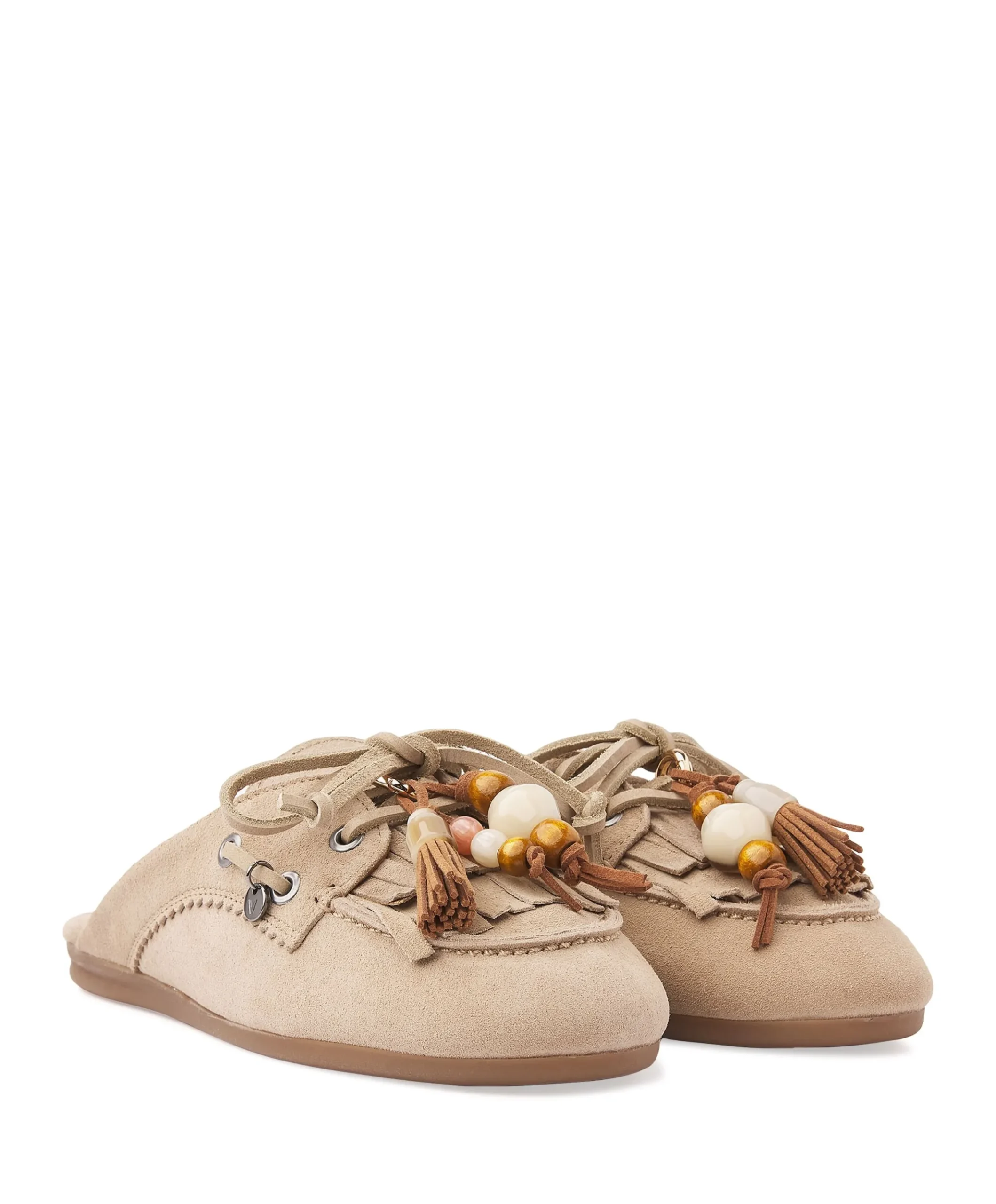June Rhea dames clogs beige