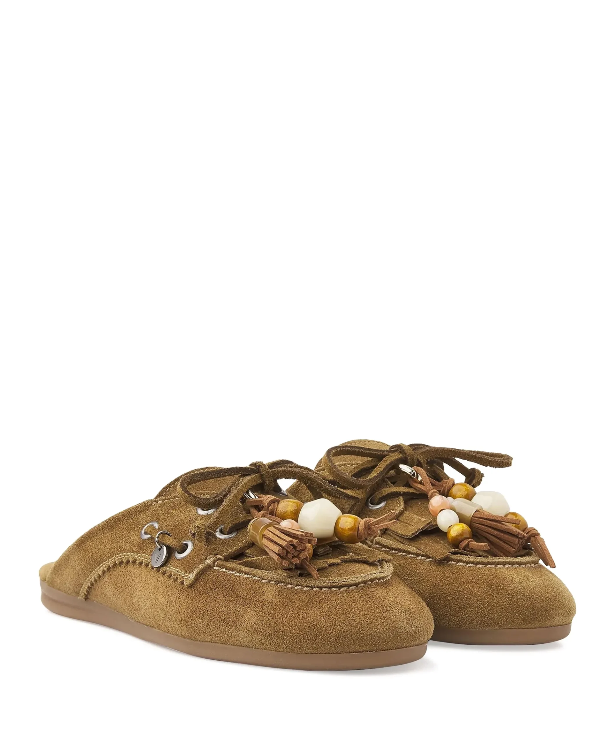 June Rhea dames clogs bruin