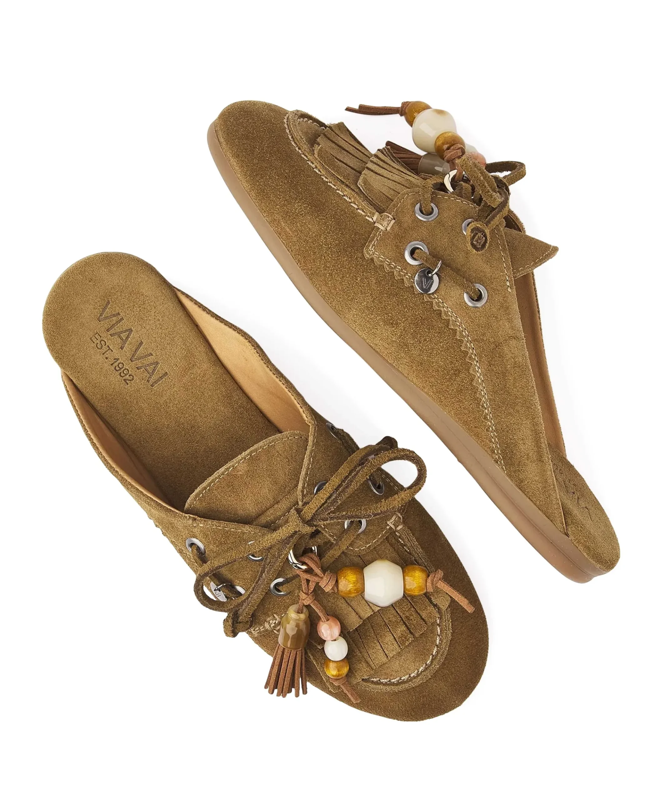 June Rhea dames clogs bruin