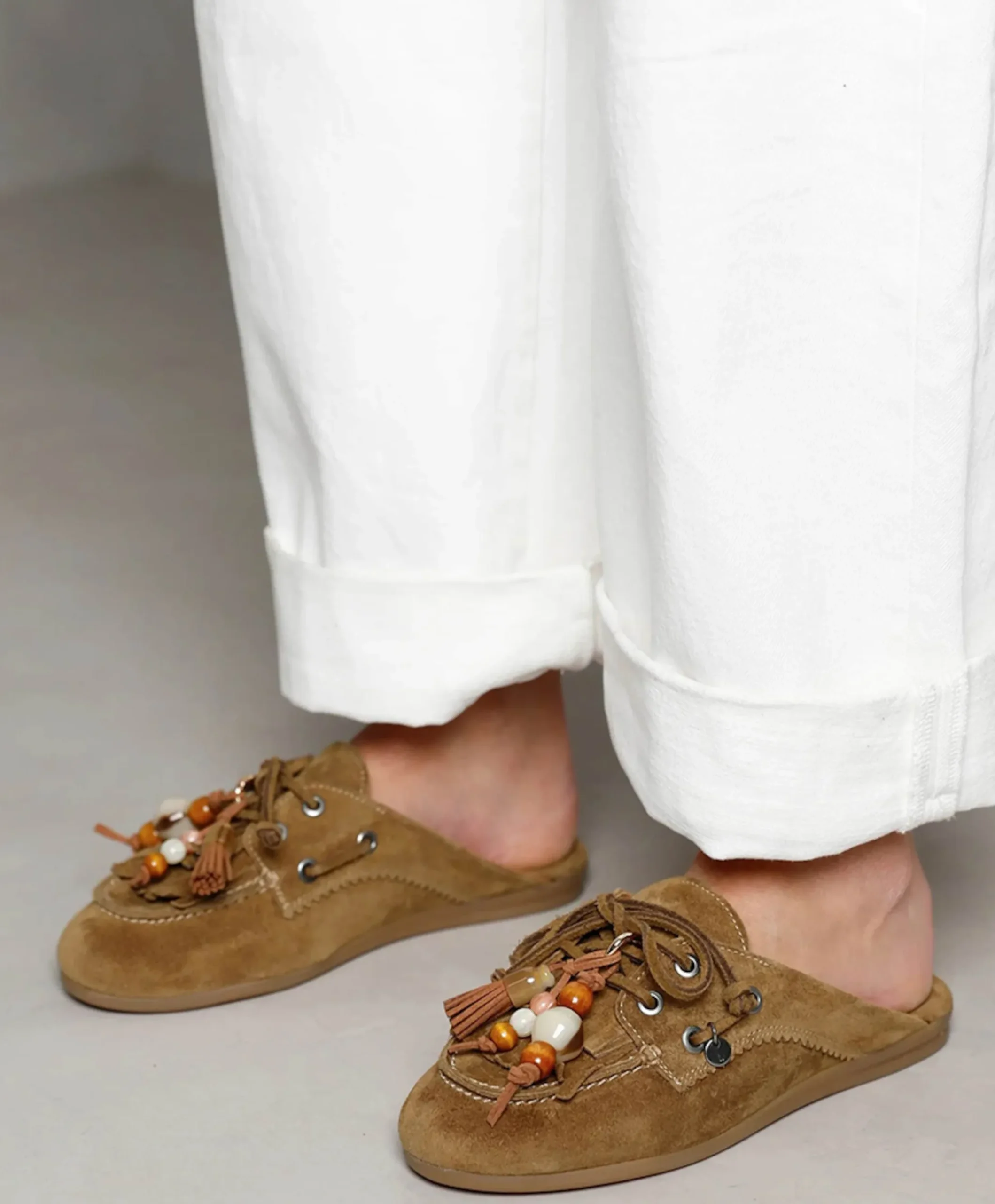 June Rhea dames clogs bruin