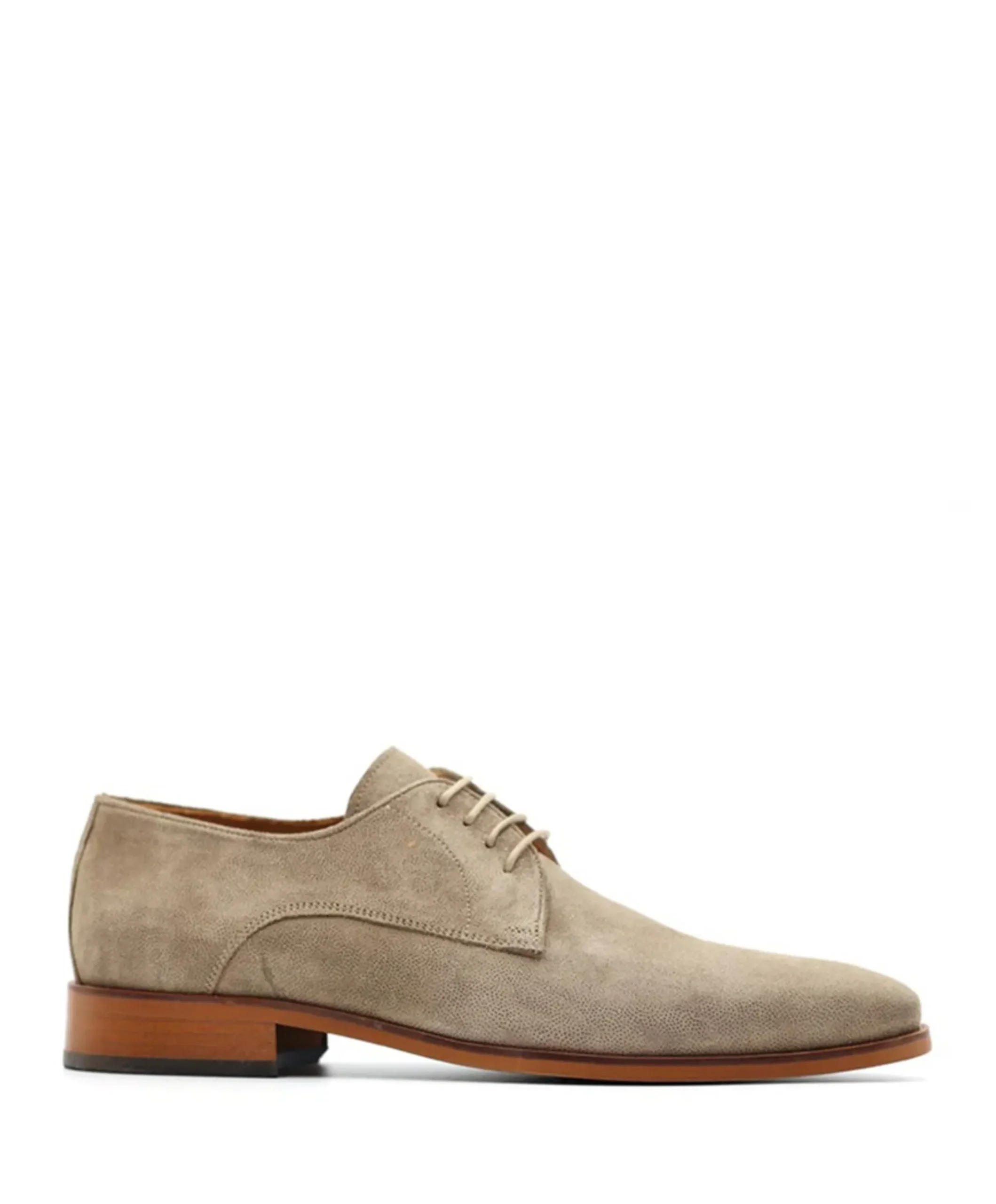 Just2ofus heren veterschoenen beige