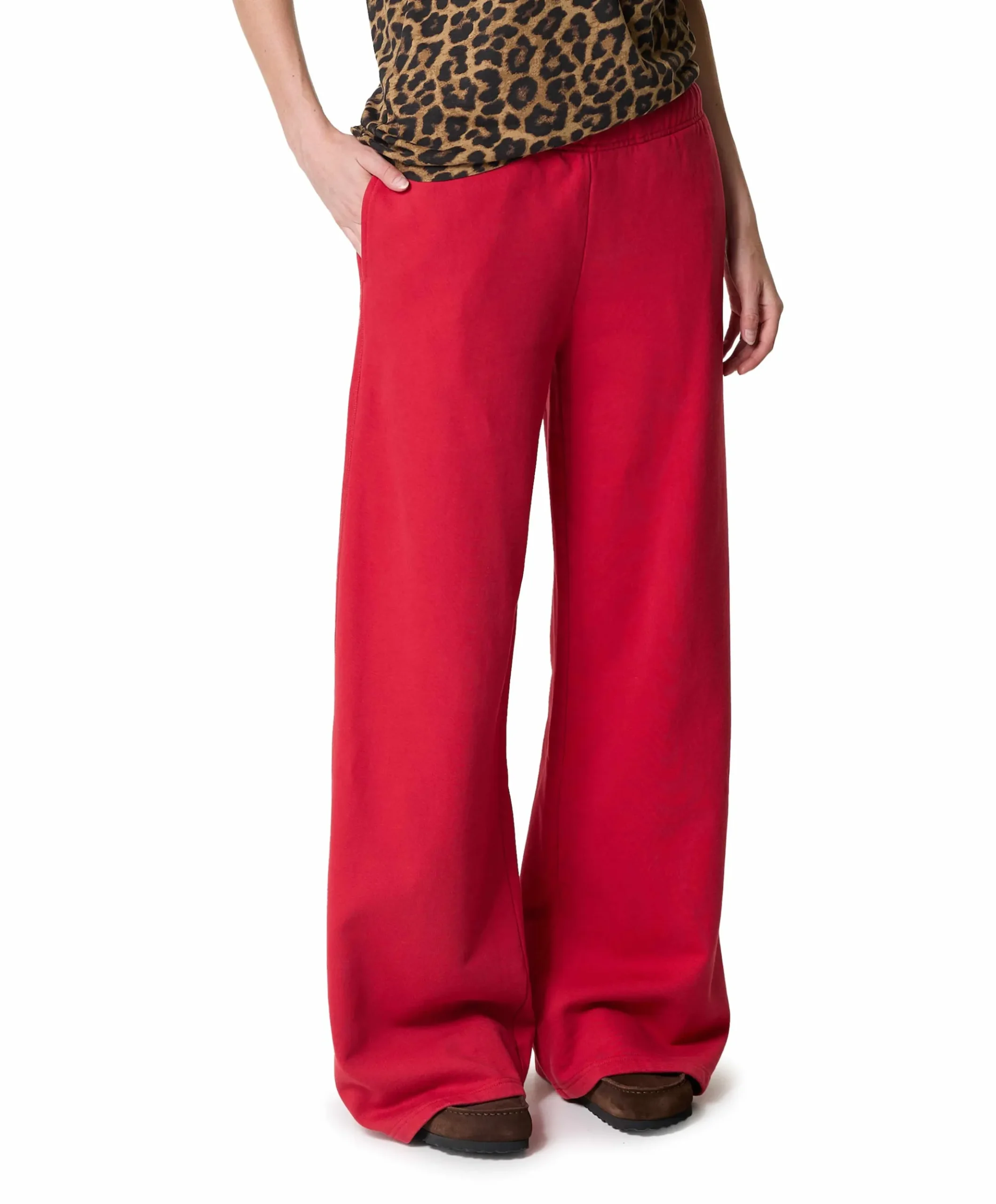 Kacey Sweatpant dames broek rood