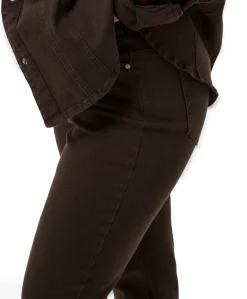 KCbree Straight dames jeans bruin