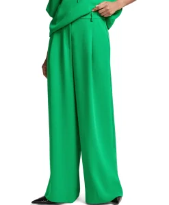 Kelsea Wide Leg dames pantalon groen