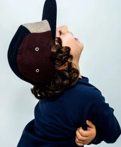 Kids cap bruin