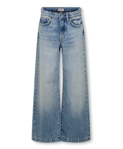 KOGBROOME HW WIDE DNM TAI meisjes jeans blauw