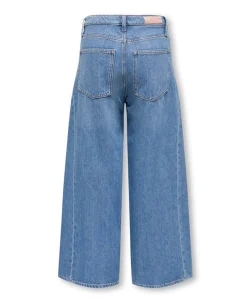 KOGBROOME HW WIDE TRIANGLE DNM DIA meisjes jeans blauw