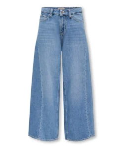 KOGBROOME HW WIDE TRIANGLE DNM DIA meisjes jeans blauw