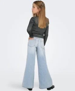 KOGCALIFORNIA MW WIDE FLARED AKM217 meisjes jeans blauw