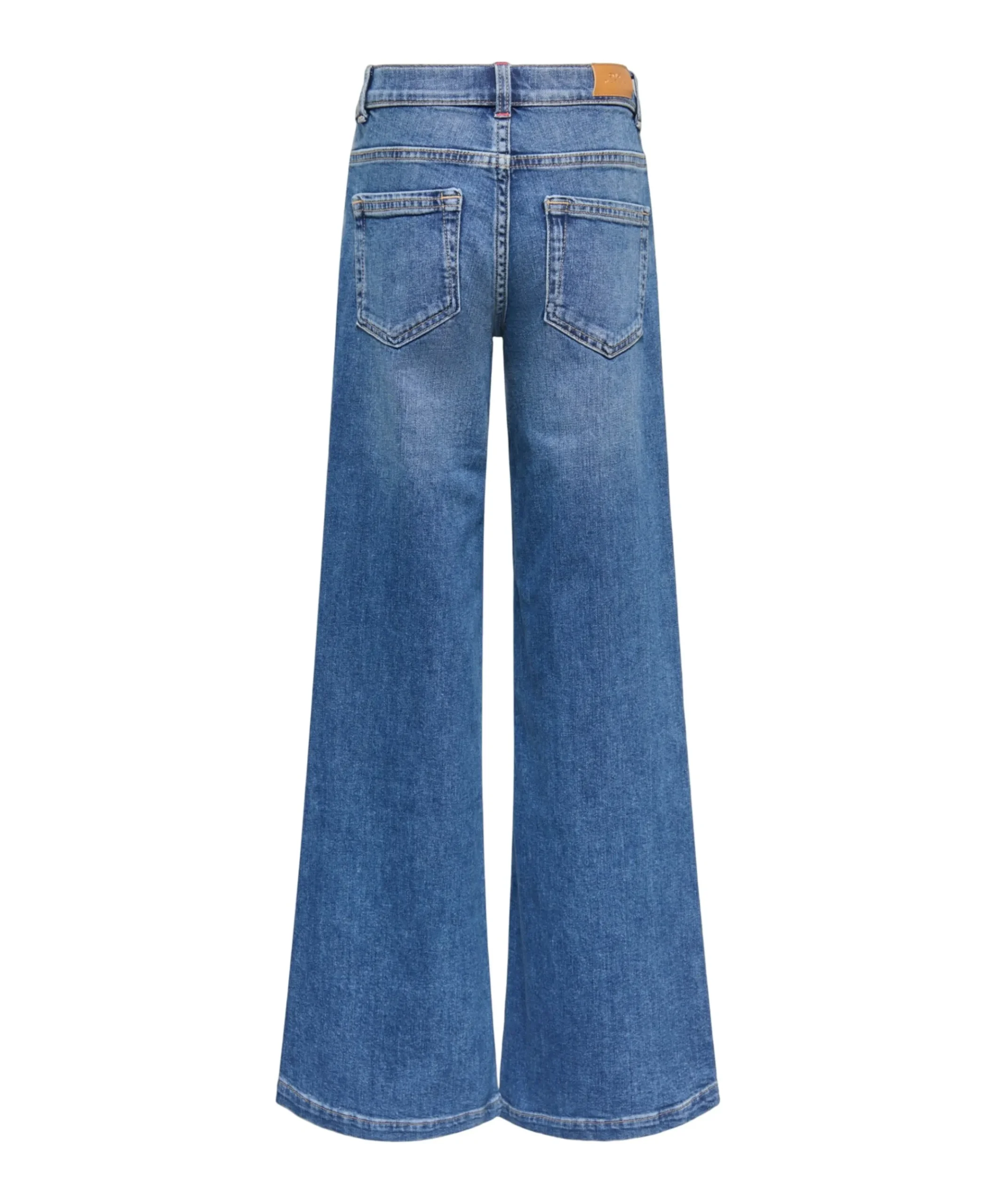 KOGCALIFORNIA MW WIDE FLARED REA NO meisjes jeans blauw
