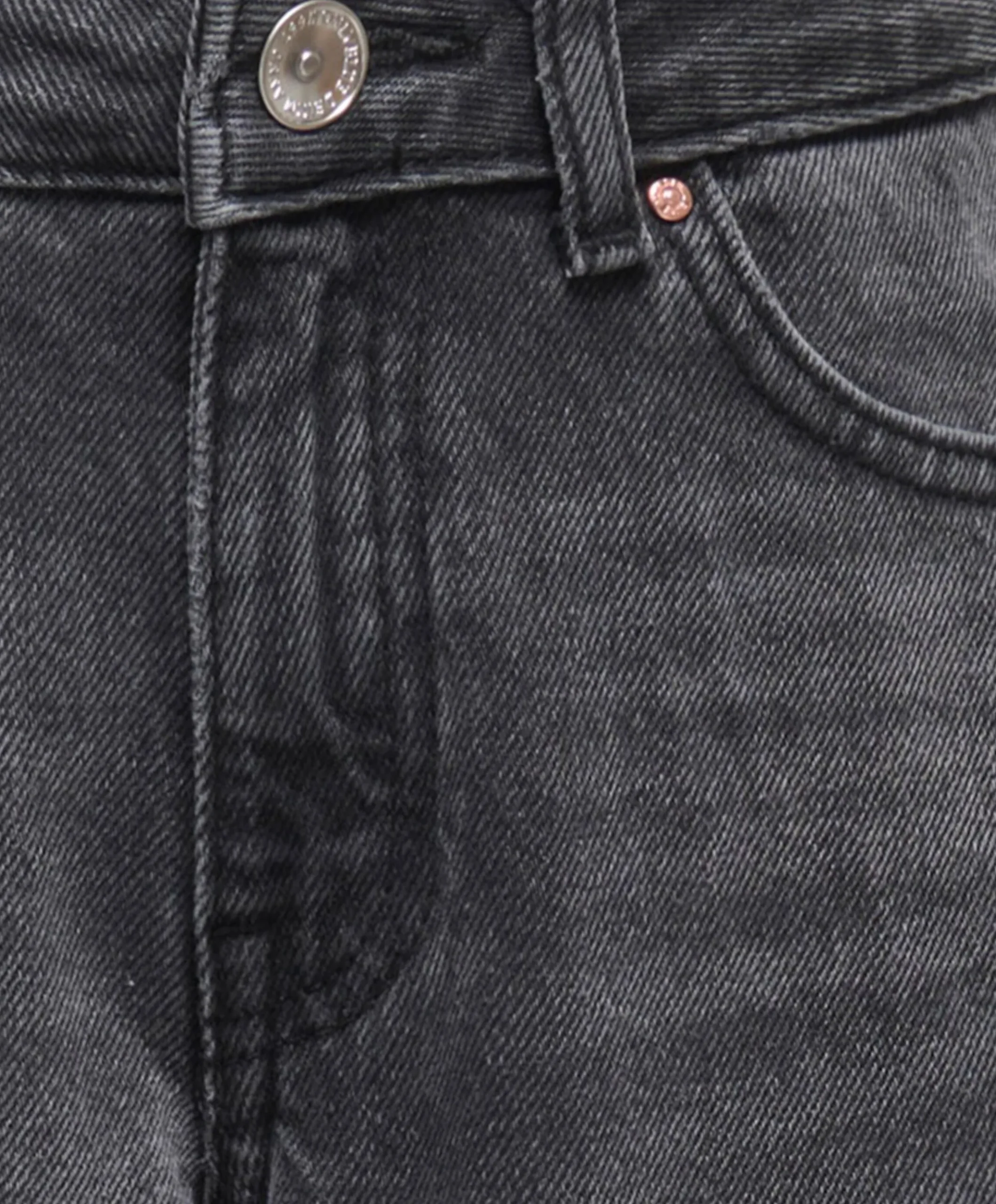 KOGGIANNA-ELLA MW BAGGY STRAIGHT DN meisjes jeans zwart