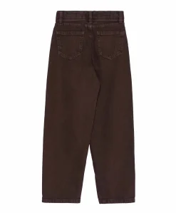 KOGGIANNA MW STRAIGHT COL DNM TAI meisjes jeans bruin