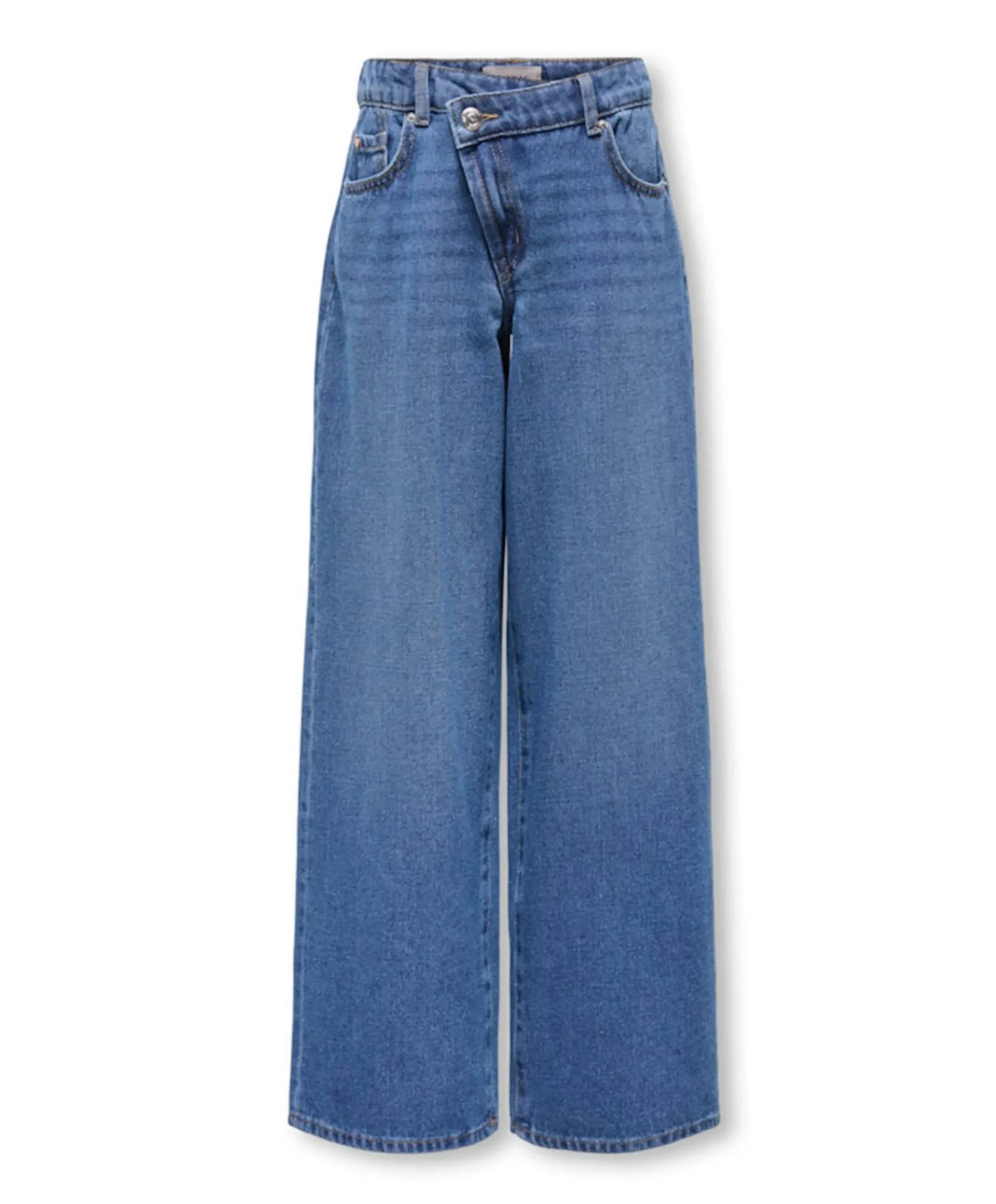 KOGHOPE MW WIDE UNEVEN CLOS DNM PIM meisjes jeans blauw