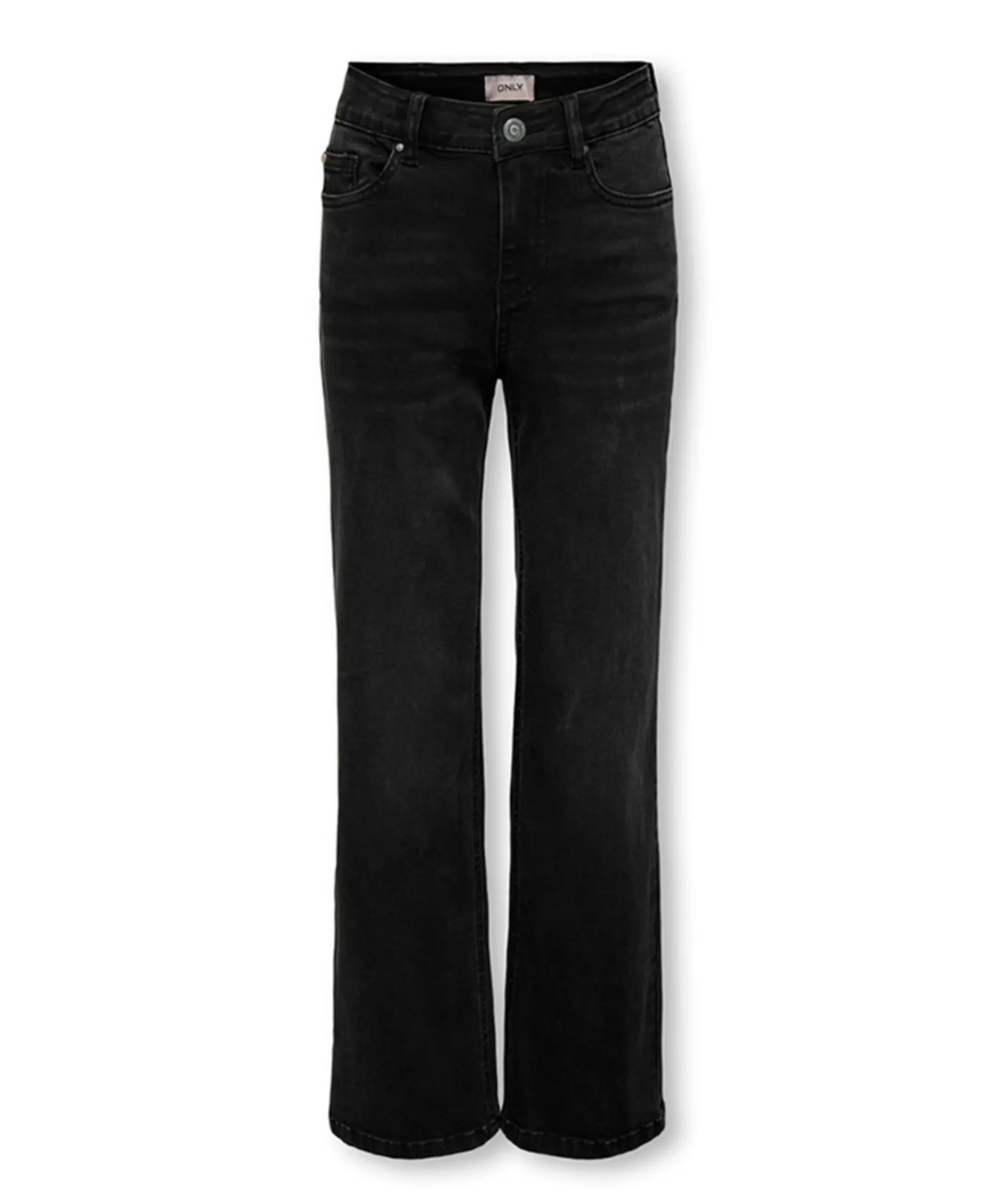 KOGJUICY-WAUW HW WIDE DNM GUA006 NO meisjes jeans zwart